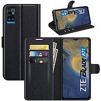 Чохол-книжка Litchie Wallet для ZTE Blade A71 Black
