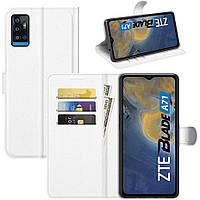 Чохол-книжка Litchie Wallet для ZTE Blade A71 White