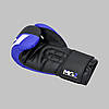 Боксерські рукавиці RDX F4 Boxing Sparring Gloves Hook&Loop BLUE/BLACK 14 унцій (капа у комплекті), фото 8