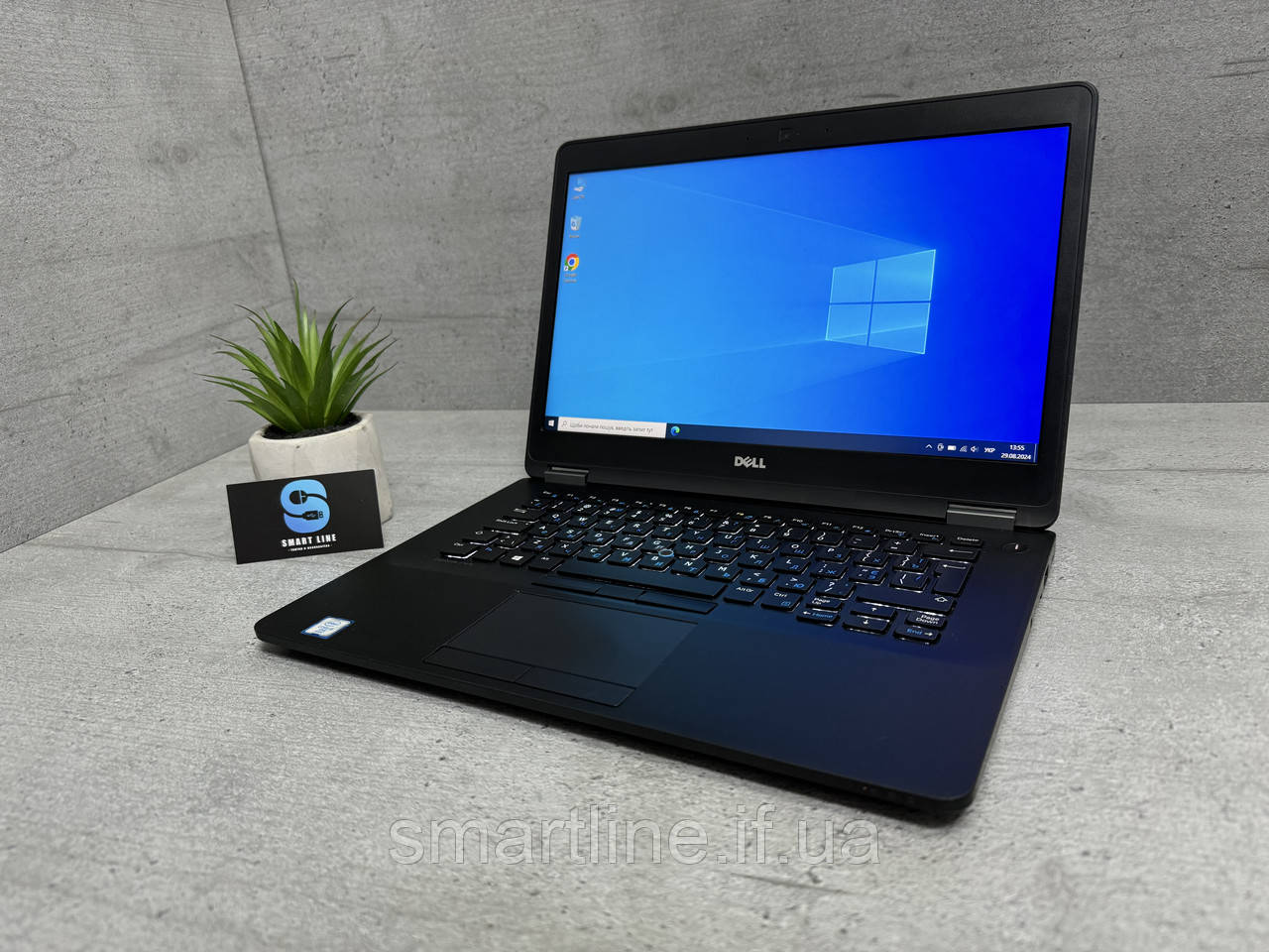 8gb 256gb 14" ssd ddr4 ips Мультимедійний ноутбук Dell Делл E7470, фото 1