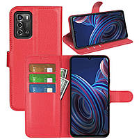Чохол-книжка Litchie Wallet для ZTE Blade A72 4G Red