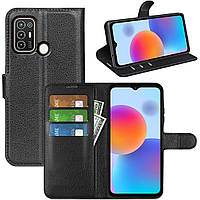 Чохол-книжка Litchie Wallet для ZTE Blade A52 Black