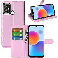 Чохол-книжка Litchie Wallet для ZTE Blade A52 Light Pink