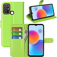 Чохол-книжка Litchie Wallet для ZTE Blade A52 Light Green