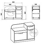 Тумба під взуття ТО 12, фото 4