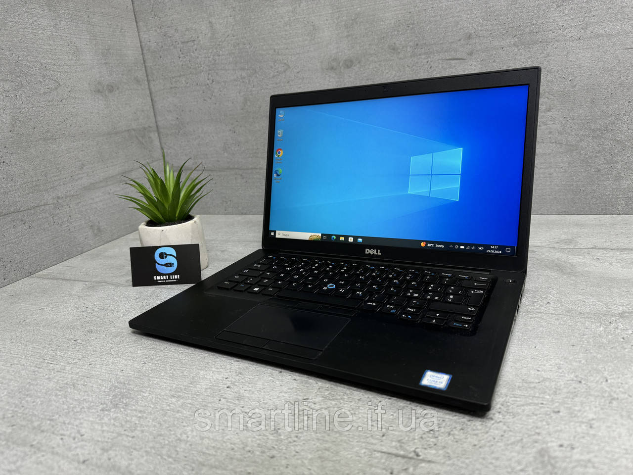 8gb ddr4 FullHD ips 256gb ssd Потужний ноутбук Dell Делл 7480