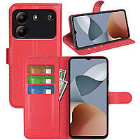 Чохол-книжка Litchie Wallet для ZTE Blade A54 Red