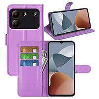 Чохол-книжка Litchie Wallet для ZTE Blade A54 Violet