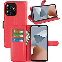 Чохол-книжка Litchie Wallet для ZTE Blade A73 4G Red