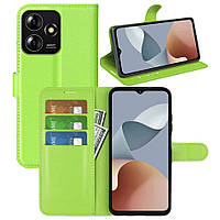 Чохол-книжка Litchie Wallet для ZTE Blade A73 4G Light Green