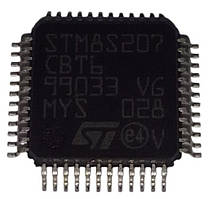 Порожній Мікроконтроллер STM8S207CBT6, TQFP-48