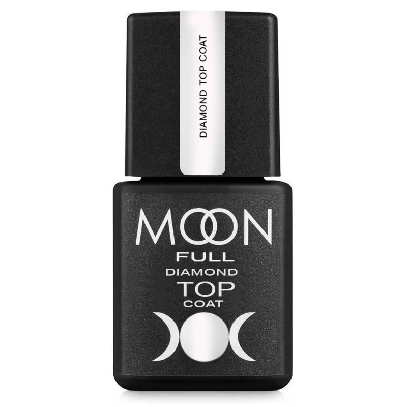 Топ Moon Full Diamond Top Coat без липкого шару, 8 мл