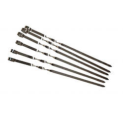 Набір із 6 шампурів у спайці 45*1*0,1 см