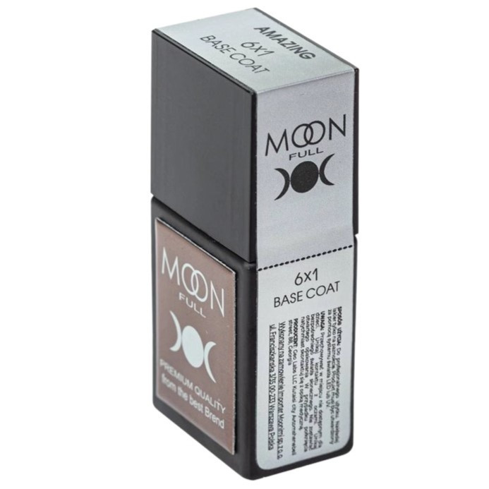 Каучукова база Moon Amazing 6х1 Base Coat, 12 мл