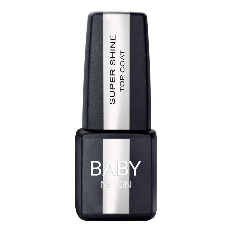 Топ Baby Moon Super Shine Top Coat без липкого шару, 6 мл