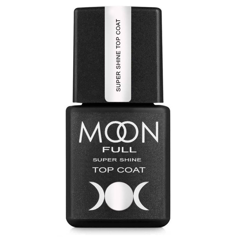 Топ Moon Full Super Shine Top Coat без липкого шару, 8 мл