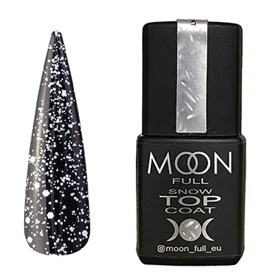 Топ Moon Full Snow Top Coat без липкого шару, 8 мл