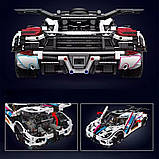 Конструктор спортивна машина суперкар Koenigsegg на 3063 деталі, біла, фото 4