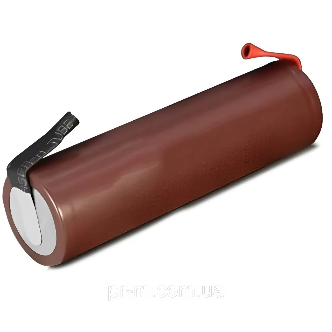 Батарейка акумулятор 18650 2200mAh з контактами для паяння (9421) високострумовий 20А