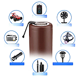 Батарейка акумулятор 18650 2200mAh з контактами для паяння (9421) високострумовий 20А, фото 3