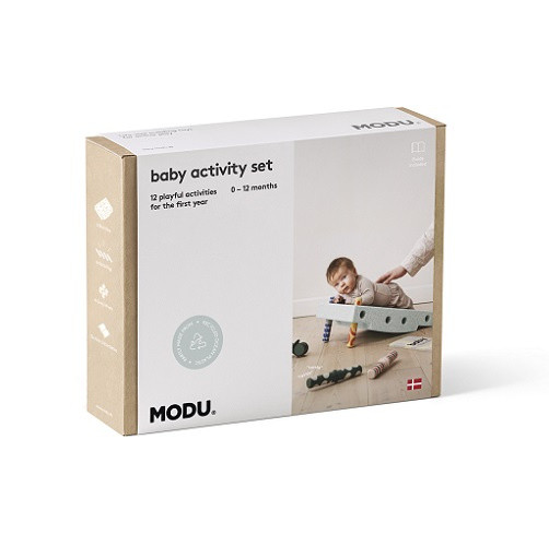MODU - Дитячий розвиваючий ігровий набір Baby activity set - Ocean Mint / Forest Green