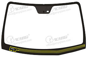 Лобове скло HYUNDAI SANTA FE (Кросовер) (2006 - 2012) OE NUMBER: 86110 2B606, 861102B603, 861102B606