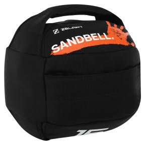 Пісочний насипний м'яч-гиря волбол SandBell Crossfit Zelart TA-7823-15-1для кросфіту та фітнесу 15 кг d 33 см., фото 1