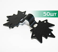 Кліпси для затіняючої сітки "Кленовий лист" 50шт