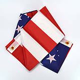 Прапор США з поліестеру з люверсами, фото 7