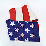 Прапор США з поліестеру з люверсами, фото 8