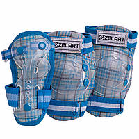 Комплект дитячого захисту для роликів самокату та скейту Zelart CANDY SK-4678 (3-12 років)