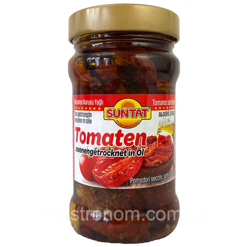 Помідори в'ялені Сунтат Suntat 310g 12шт/ящ (Код: 00-00016733), фото 1