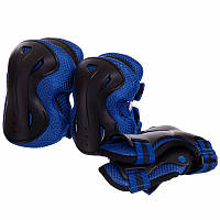 Комплект дитячого захисту для роликів самокату та скейту Zelart SK-2376 (3-12 років)