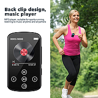 MP3 плеєр Rock Star M15 Bluetooth 5.4 Hi-Fi 64Gb із кліпсою, фото 10