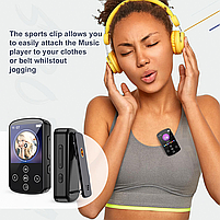 MP3 плеєр Rock Star M15 Bluetooth 5.4 Hi-Fi 64Gb із кліпсою, фото 11