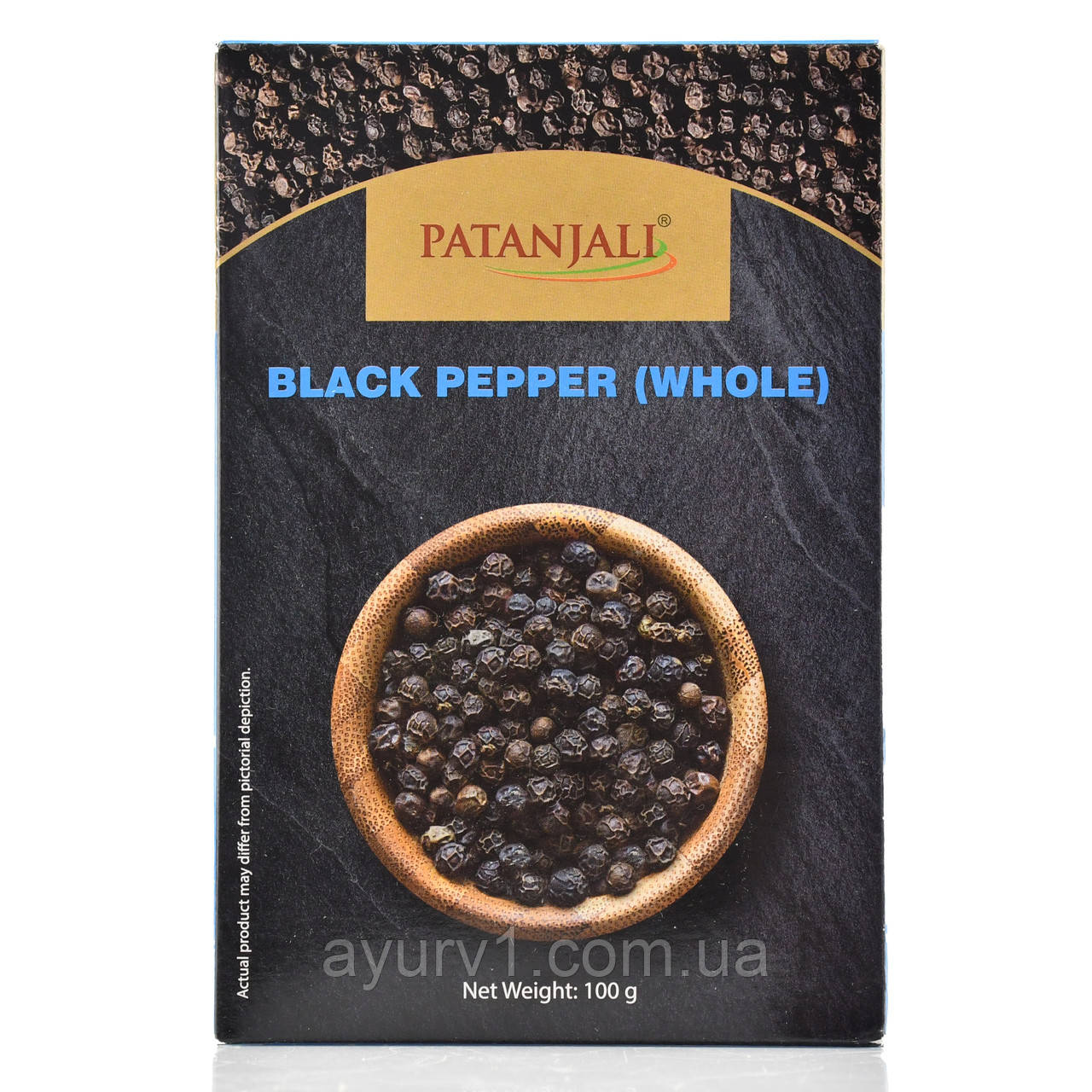 Приправа чорний перець горошком, Black Papper 100g