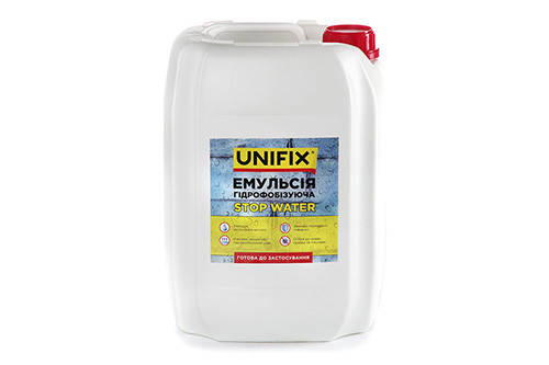 Емульсія гідрофобізуюча 10кг UNIFIX, фото 1