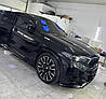 Сплітер BMW X6 G06 LCI M-Sport (2023+) тюнінг обвіс губа спідниця елерон (V1), фото 5