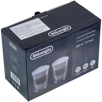Набір склянок для кавомашини Delonghi 5513284171 330ml (2 шт)