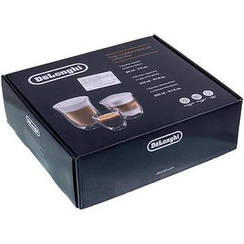 Набір склянок для кавомашини Delonghi 5513284451 DLSC302 90/270/330ml (6 шт)