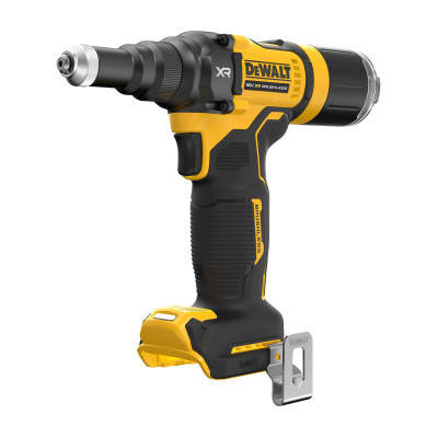 Заклепочник DeWALT 18 В XR Li-Ion, 10 kN, d.закл.=2.4-4.8 мм (без АКБ и ...