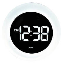 Електронний настінний годинник Technoline WS8086 Rainbow | LED-дисплей, Кольорове світлодіодне підсвічування, фото 2