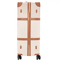 Вінтажна валіза Semi Line 28" (L), 96.5 л (Ecru/Brown) | Стильний та місткий дорожній аксесуар для подорожей, фото 5