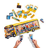 🚍Дерев'яний сортер двошаровий "Шкільний автобус ", фото 6