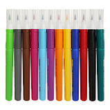 Фломастери брашеві 12 кольорів JUMBO KIDS Line ZiBi ZB.2822, фото 3