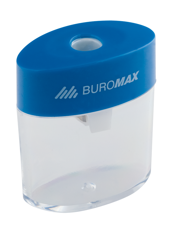 Підстругачка 1 отвір з контейнером TUBE Buromax BM.4752