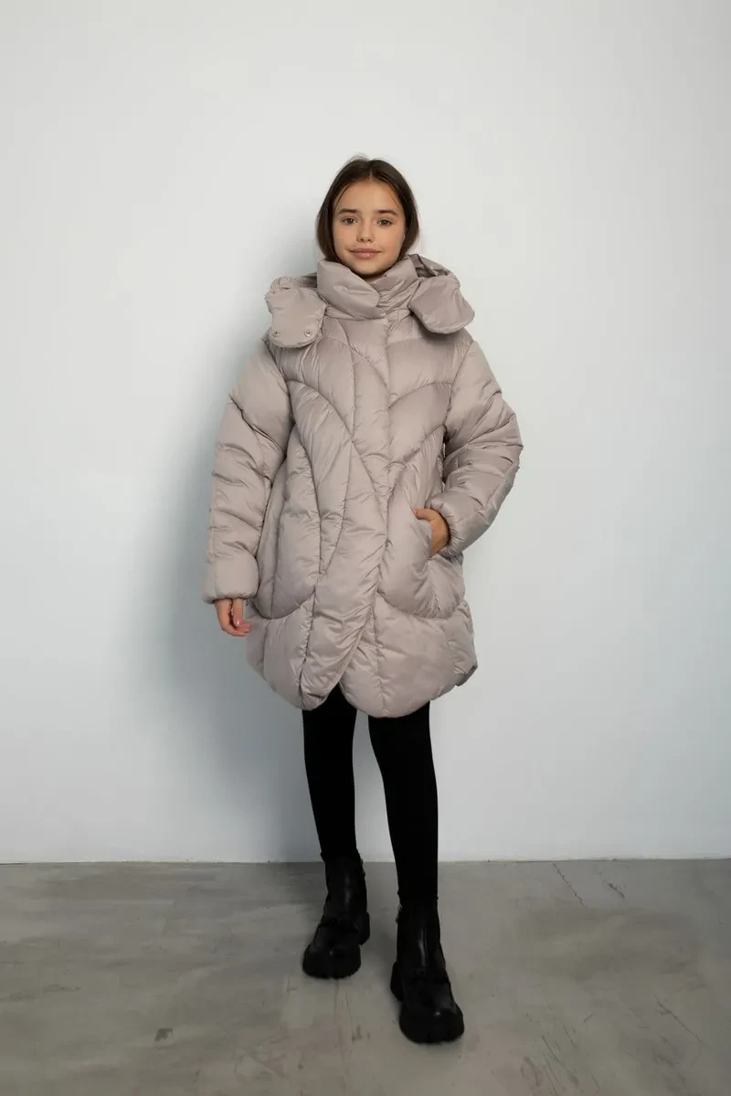 Куртка зимова для дівчинки Эдіт | на зріст 128-164