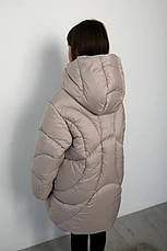 Куртка зимова для дівчинки Эдіт | на зріст 128-164, фото 2