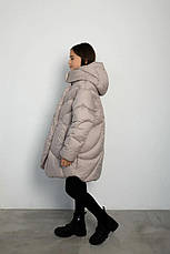 Куртка зимова для дівчинки Эдіт | на зріст 128-164, фото 3