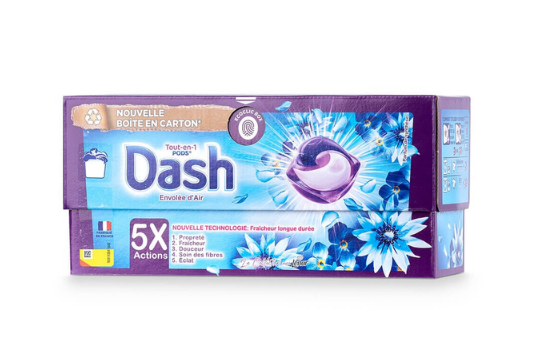 Капсули для прання Dash Envolée D'Air поштучно 3 в 1 8006540967317
